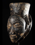 Masque noir de justice Ikwara - Pounou - Gabon