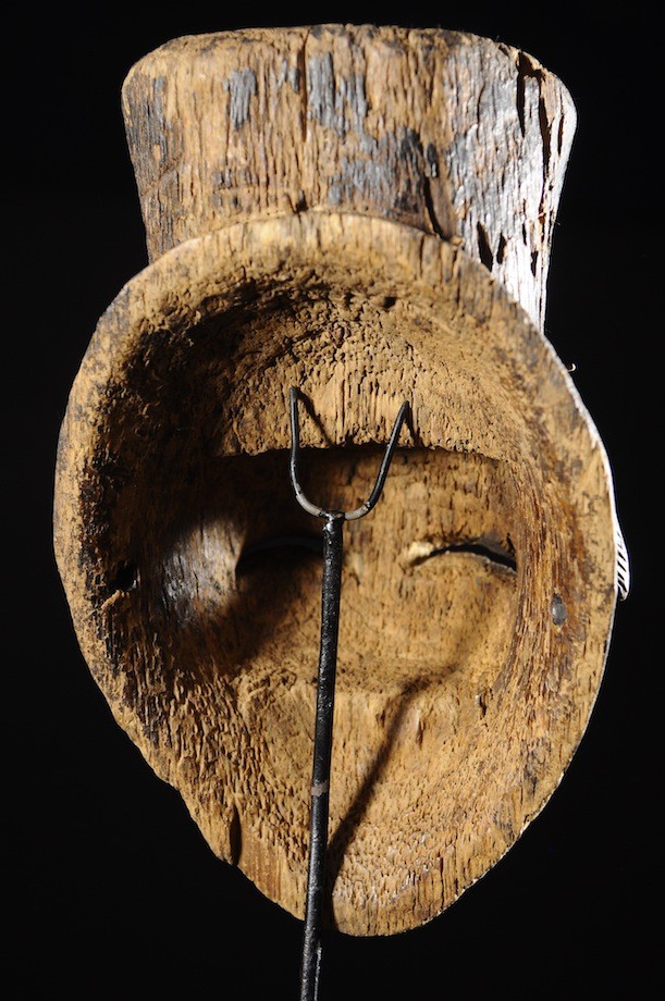 Masque noir de justice Ikwara - Pounou - Gabon