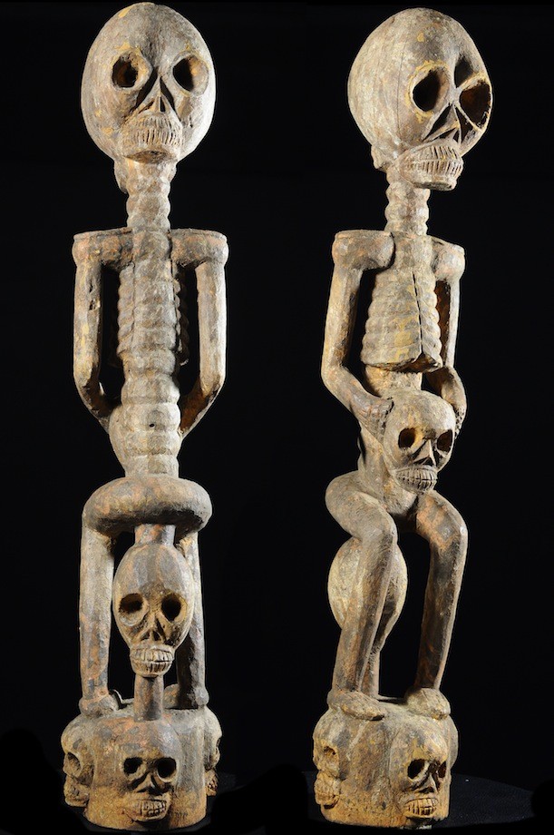Squelette Commemoratif Janiforme - Tiv - Nigeria