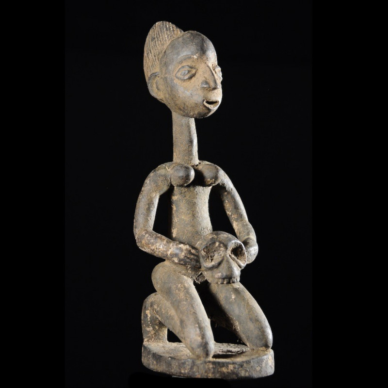 Porteuse de crâne - Agere / Yoruba - Benin
