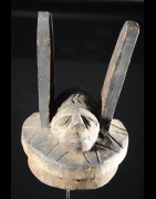 Masque Gelede bois polychrome - Yoruba - Nigeria