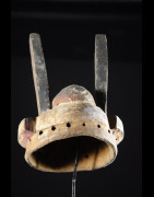 Masque Gelede bois polychrome - Yoruba - Nigeria