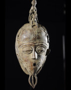 Masque en alliage de metal - Baoule - Cote Ivoire