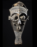 Masque Funeraire Inhuba Kabongo - Kuba / Kete - RDC Zaire