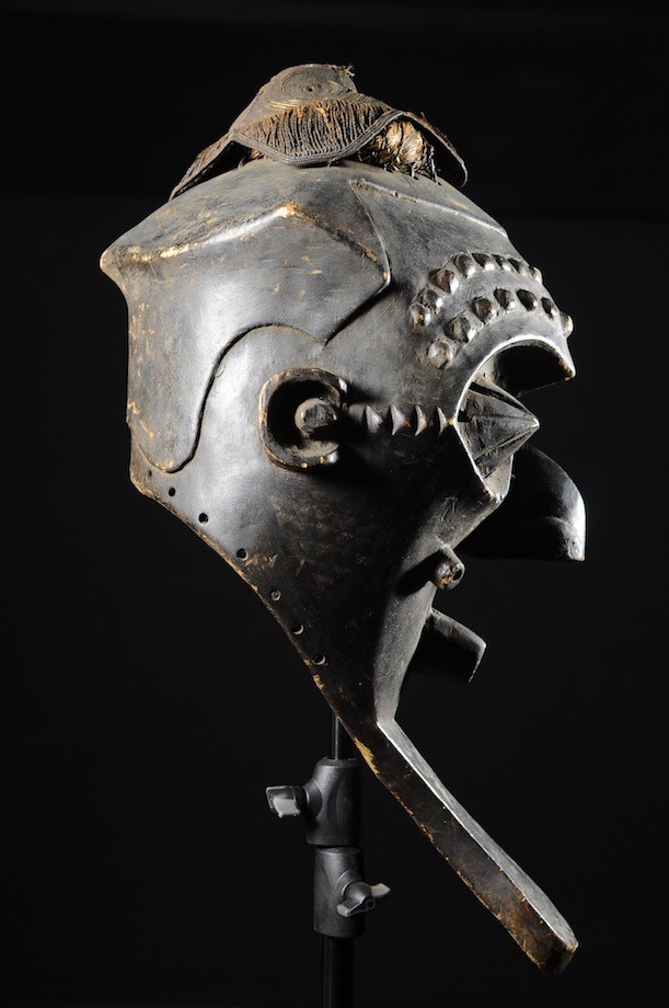 Masque Funeraire Inhuba Kabongo - Kuba / Kete - RDC Zaire