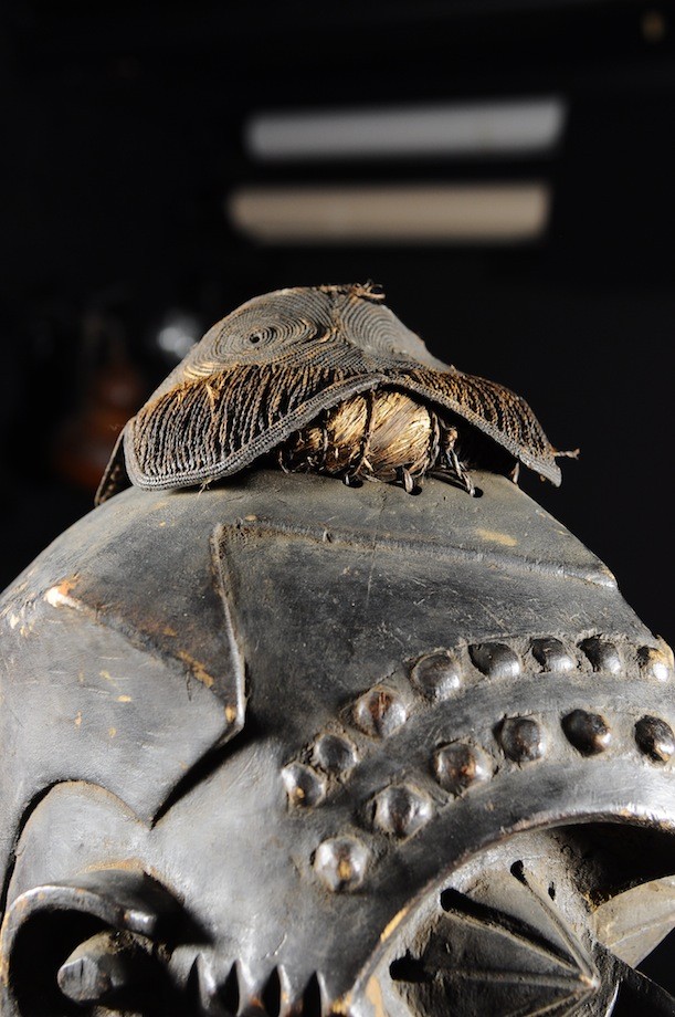 Masque Funeraire Inhuba Kabongo - Kuba / Kete - RDC Zaire