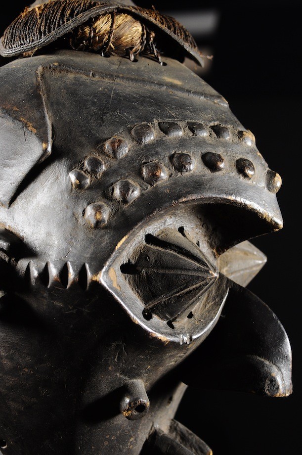 Masque Funeraire Inhuba Kabongo - Kuba / Kete - RDC Zaire