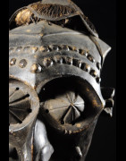 Masque Funeraire Inhuba Kabongo - Kuba / Kete - RDC Zaire