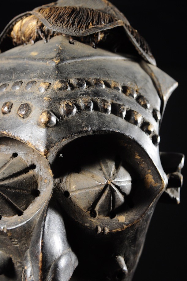 Masque Funeraire Inhuba Kabongo - Kuba / Kete - RDC Zaire