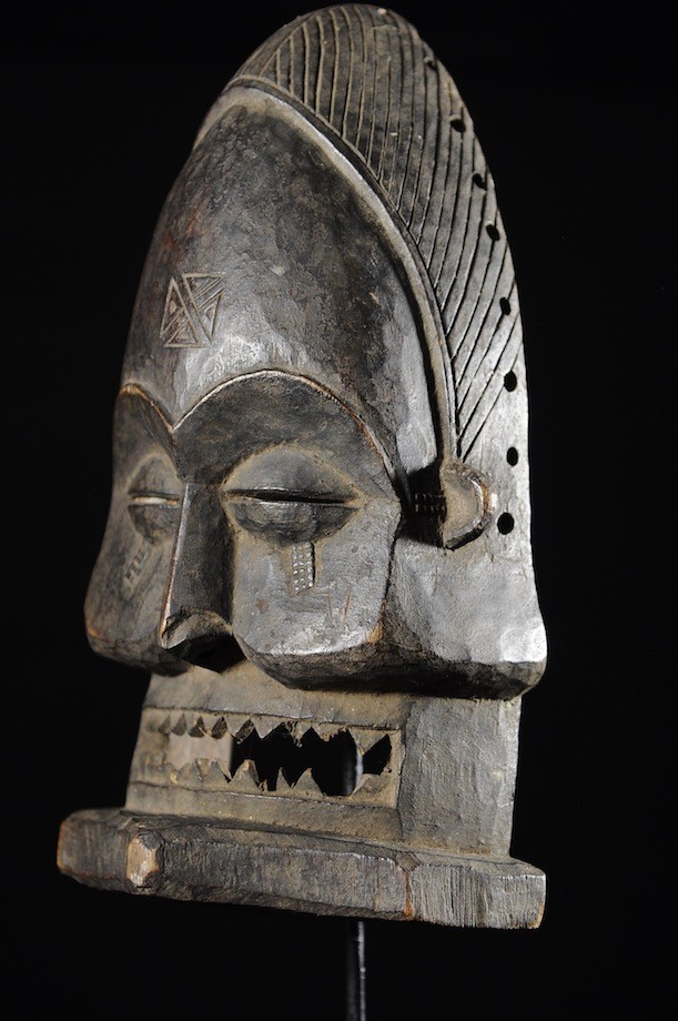 Masque rituel Cihongo - Chokwe / Tschokwe - Angola