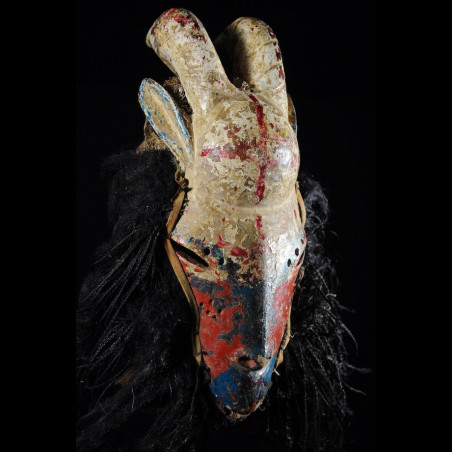 Masque Zoomorphe Chèvre - Wobe - Cote Ivoire