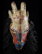 Masque Zoomorphe Chèvre - Wobe - Cote Ivoire