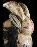 Masque Zoomorphe Chèvre - Wobe - Cote Ivoire