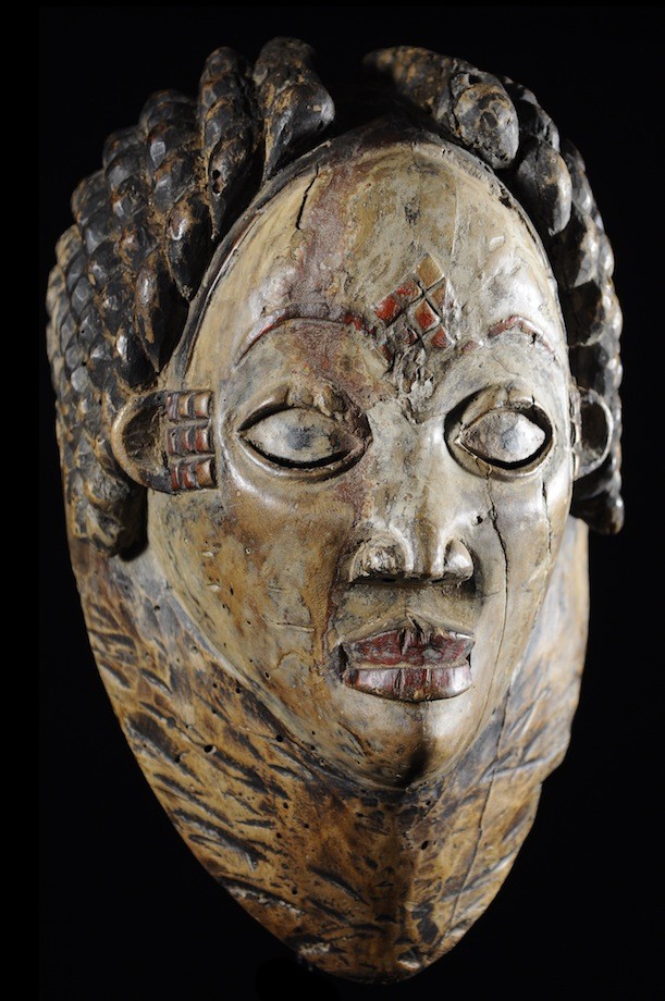Masque Mukuyi Okuyi - Punu / Pounou Lumbo - Gabon