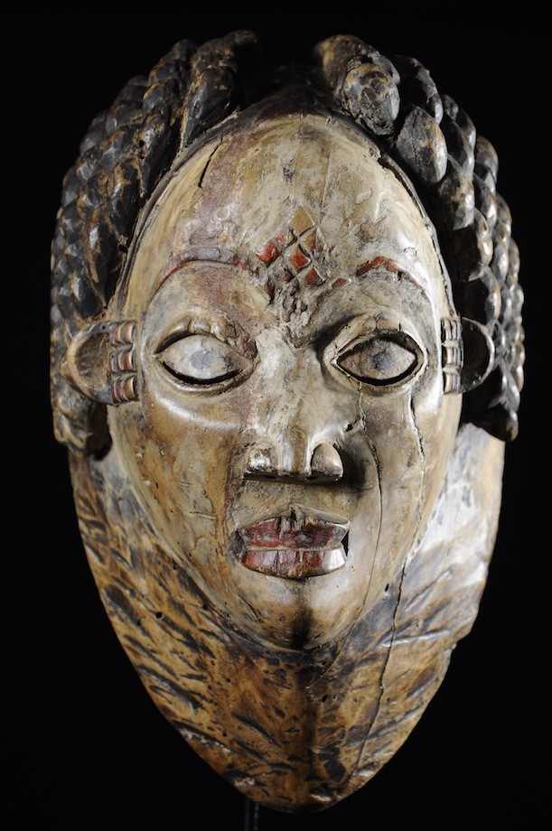 Masque Mukuyi Okuyi - Punu / Pounou Lumbo - Gabon