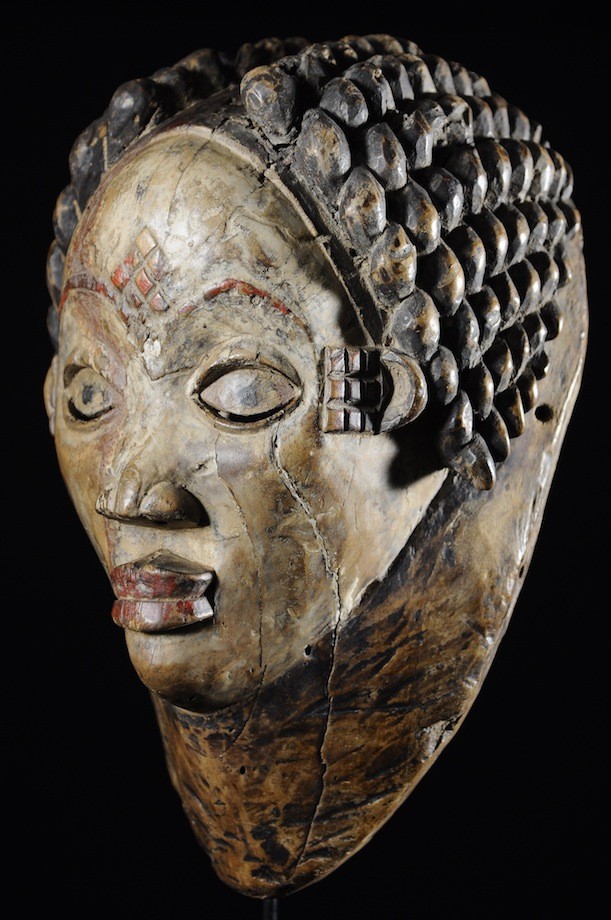 Masque Mukuyi Okuyi - Punu / Pounou Lumbo - Gabon