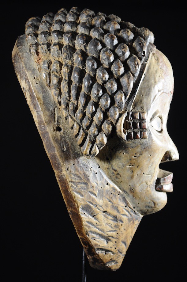 Masque Mukuyi Okuyi - Punu / Pounou Lumbo - Gabon