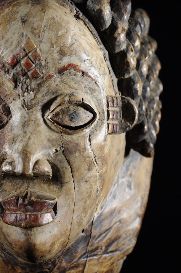 Masque Mukuyi Okuyi - Punu / Pounou Lumbo - Gabon
