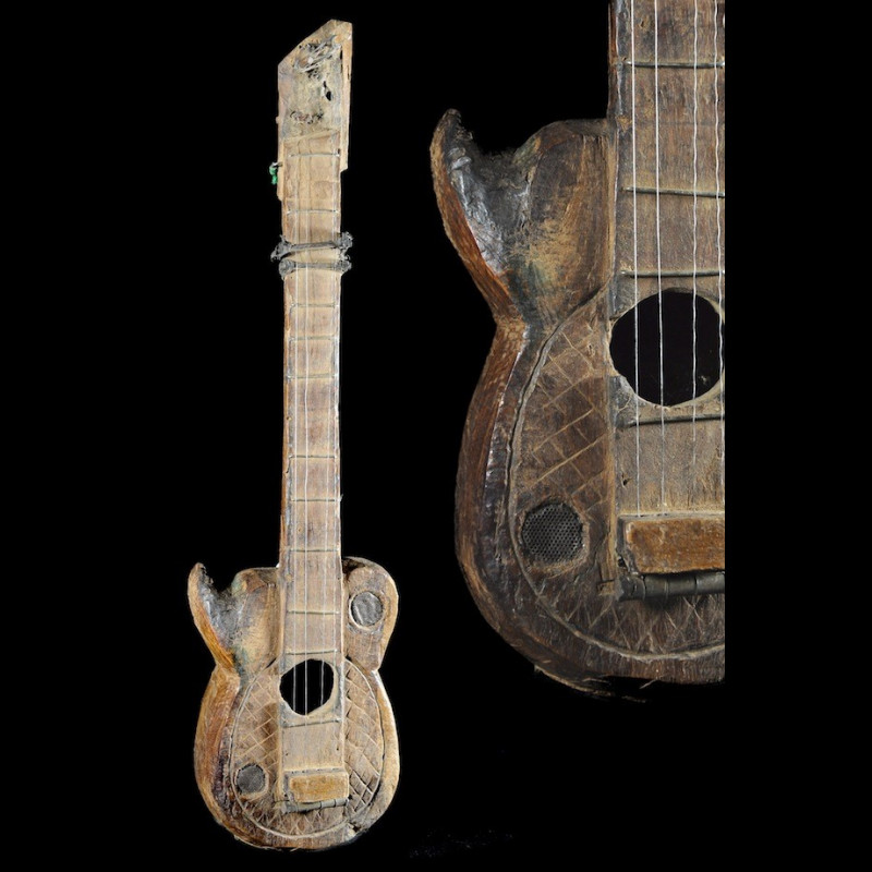 Guitare ancienne ou Banjo - Ngbaka - Republique Centrafrique