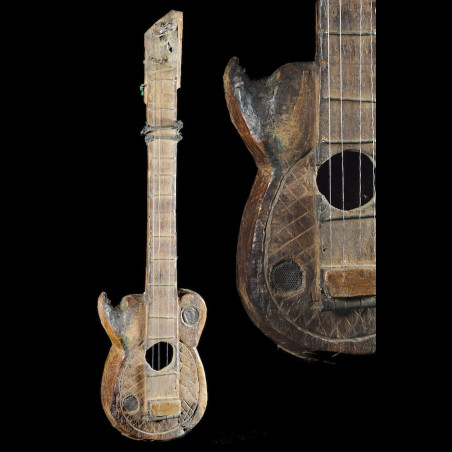Guitare ancienne ou Banjo - Ngbaka - Republique Centrafrique