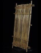 Tianhoun en paille ou Cithare en radeau - Bwa / Bwaba - Cordophones