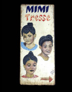 Panneau peint de coiffeur - Lome - Togo - Art populaire