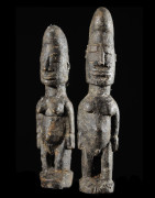 Couple fetiche d'autel - Ethnie Pougouli / Lobi - Burkina