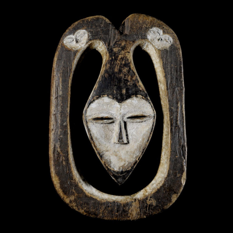 Masque Ekuk  ancien - Kwele / Bakwele - Gabon