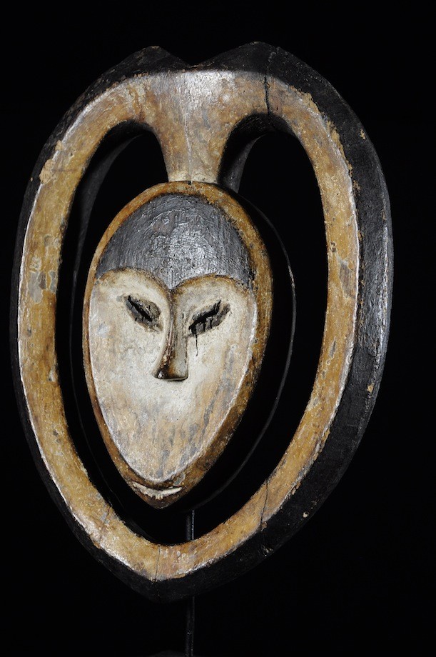Masque Ekuk  ancien - Kwele / Bakwele - Gabon