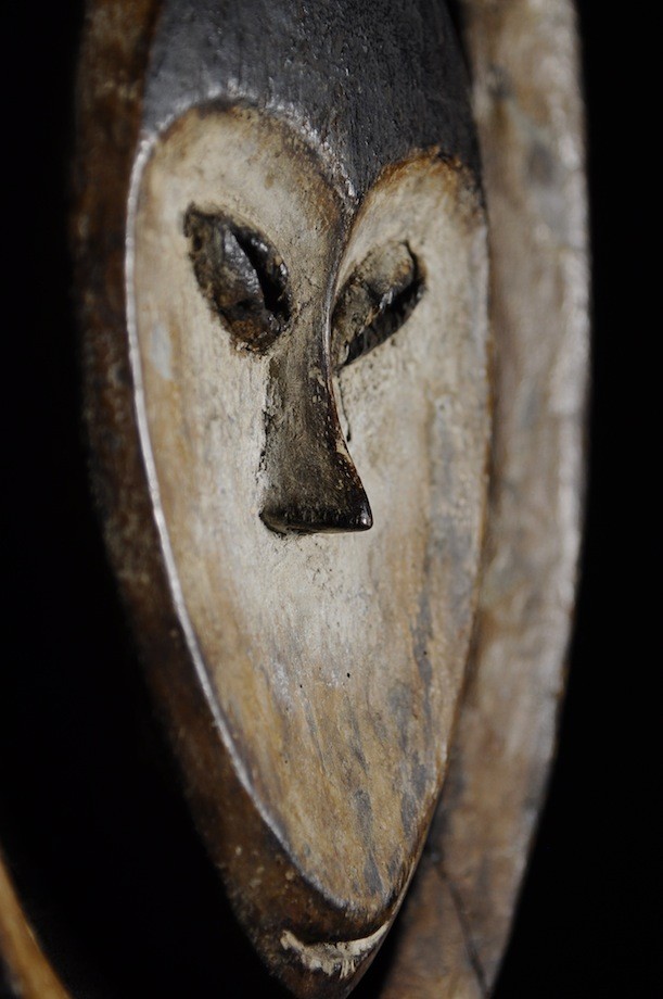 Masque Ekuk  ancien - Kwele / Bakwele - Gabon