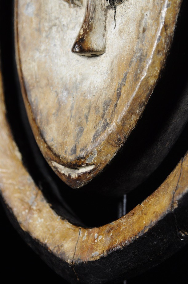 Masque Ekuk  ancien - Kwele / Bakwele - Gabon