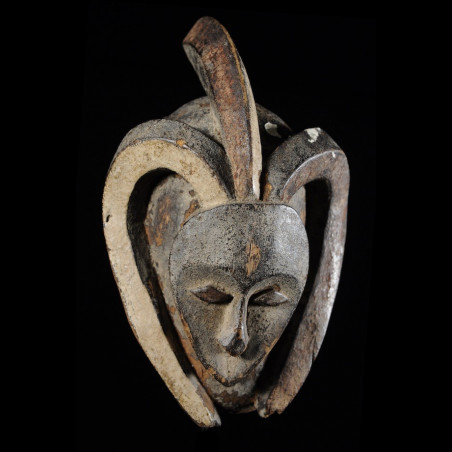 Masque Ekuk ancien - Kwele / Bakwele - Gabon