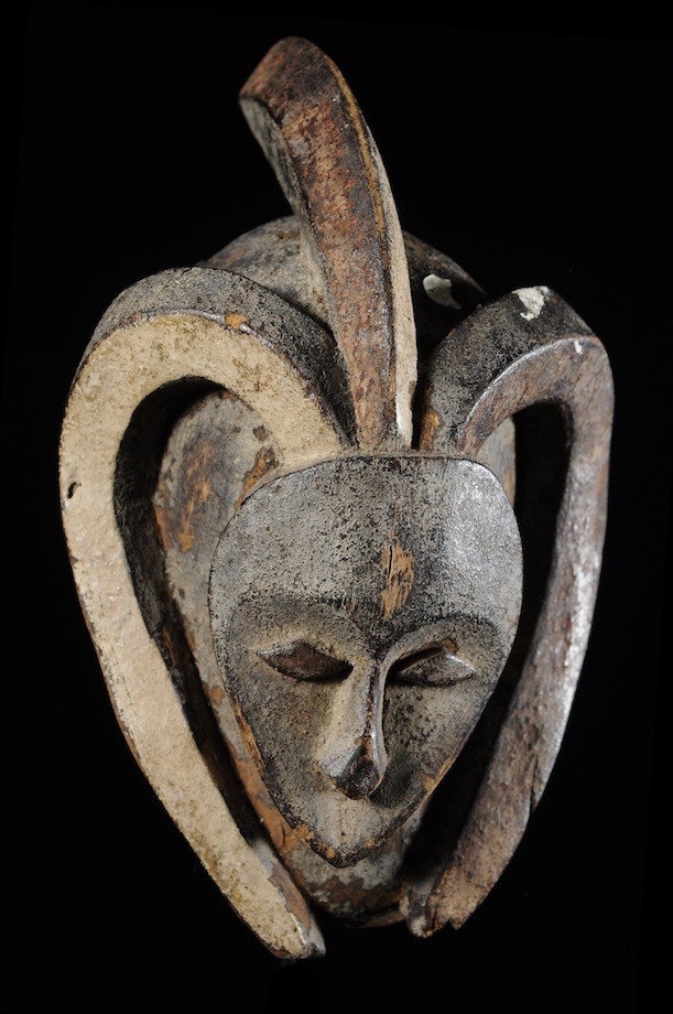 Masque Ekuk ancien - Kwele / Bakwele - Gabon