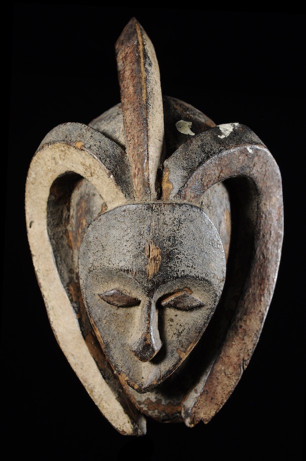 Masque Ekuk ancien - Kwele / Bakwele - Gabon