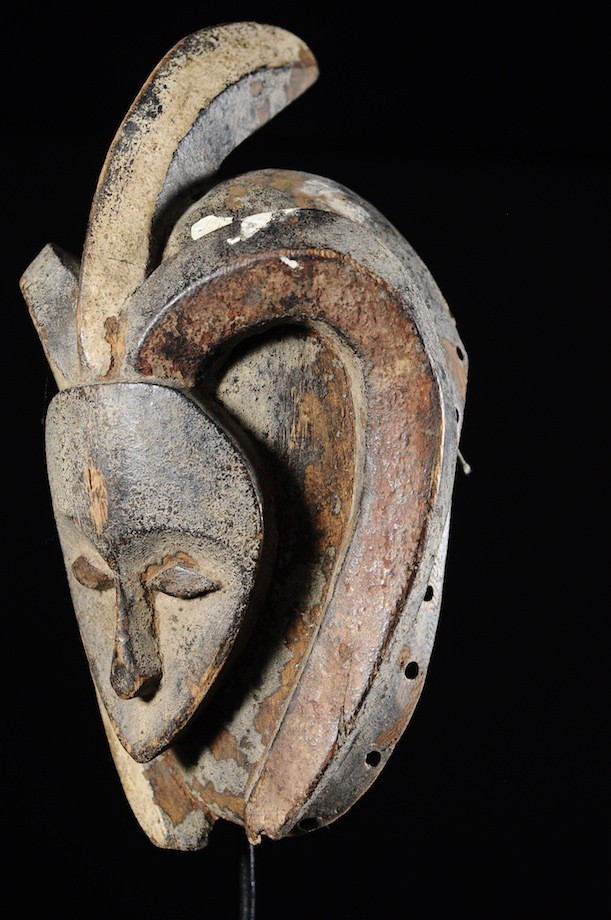 Masque Ekuk ancien - Kwele / Bakwele - Gabon