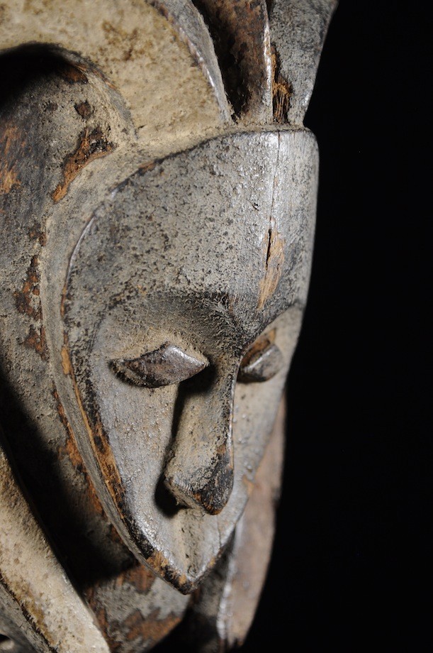 Masque Ekuk ancien - Kwele / Bakwele - Gabon