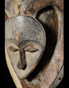 Masque Ekuk ancien - Kwele / Bakwele - Gabon