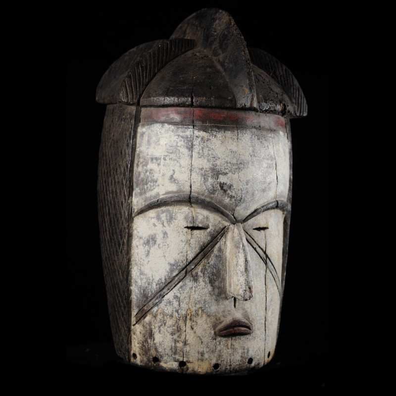 Masque casque de ceremonie - Fang - Gabon - Masques du Gabon