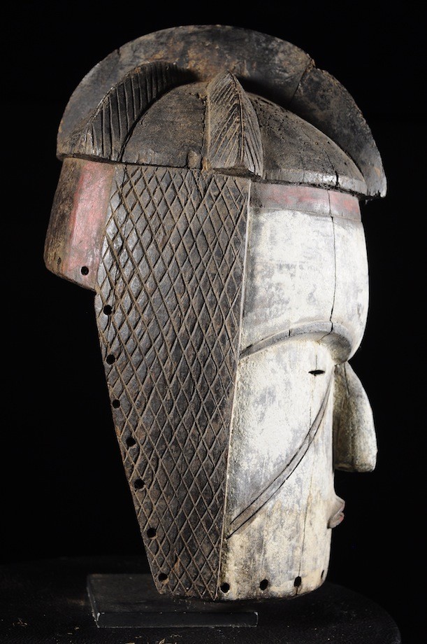 Masque casque de ceremonie - Fang - Gabon - Masques du Gabon