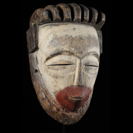 Masque Funeraire Okukwe - Galoa / Galwa - Gabon