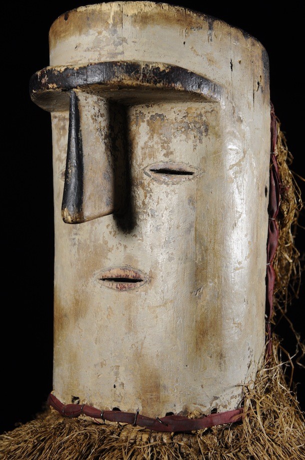 Masque de ceremonie Ekekek ou Bikeghe - Fang - Gabon - Masques du Gabon