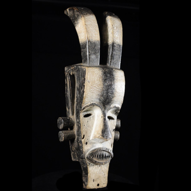Masque de ceremonie Ekekek ou Bikeghe - Fang - Gabon - Masques du Gabon