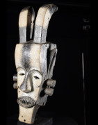Masque de ceremonie Ekekek ou Bikeghe - Fang - Gabon - Masques du Gabon