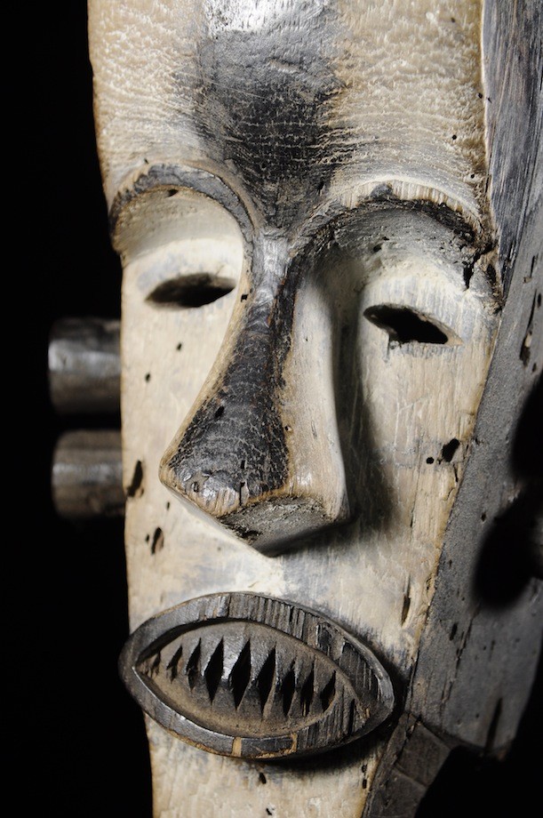 Masque de ceremonie Ekekek ou Bikeghe - Fang - Gabon - Masques du Gabon