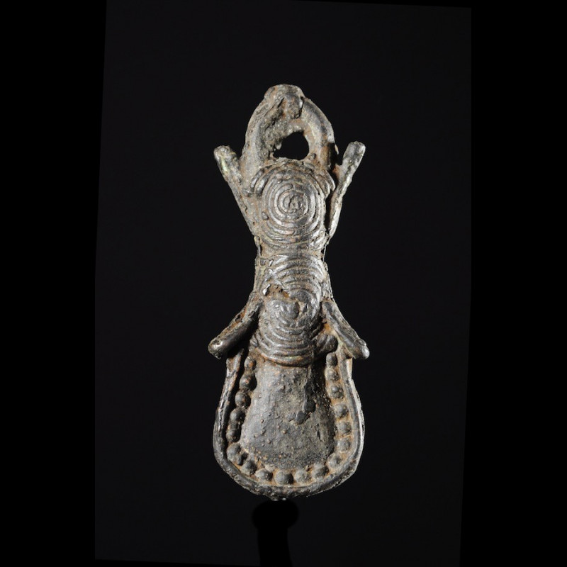 Palette Rituelle Hippopotame - Ethnie Urhobo - Objets rituels