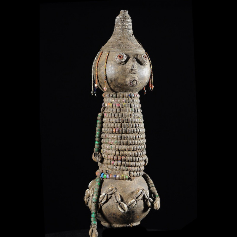 Poupee calebasse de fertilite - Nyamwesi - Tanzanie