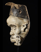 Masque portrait Blanc - Kongo Yombe - RDC Zaire