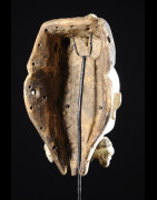 Masque portrait Blanc - Kongo Yombe - RDC Zaire