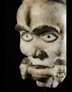 Masque portrait Blanc - Kongo Yombe - RDC Zaire