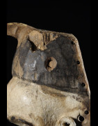 Masque portrait Blanc - Kongo Yombe - RDC Zaire
